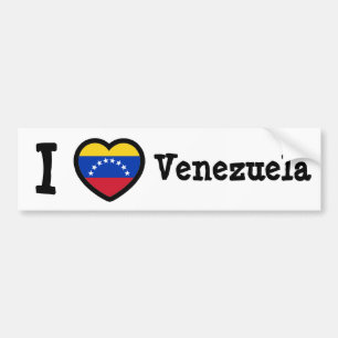 Venezuela Flag Bumper Sticker