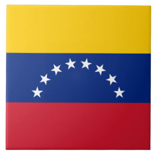 Venezuela Flag Ceramic Tile