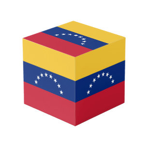 Venezuela flag cube