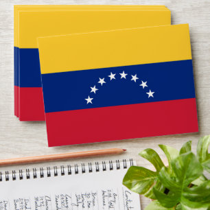 Venezuela flag envelope
