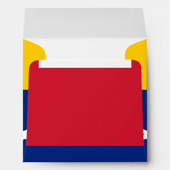 Venezuela flag envelope (Back (Bottom))
