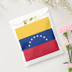 Venezuela flag favour bag