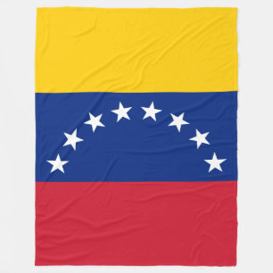 Venezuela Flag Fleece Blanket