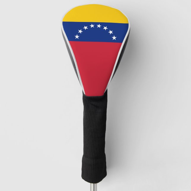 Venezuela Flag Golf Head Cover (Front)