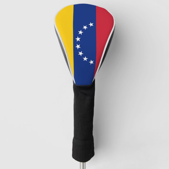 Venezuela Flag Golf Head Cover (Front)