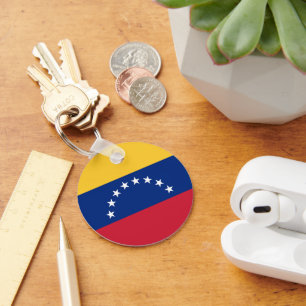 Venezuela flag key ring