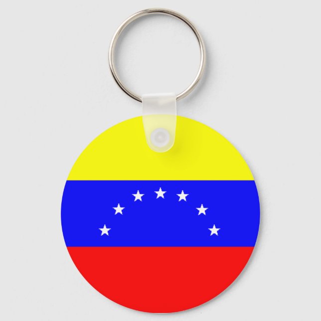 Venezuela Flag Keychain (Front)