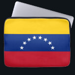 Venezuela flag laptop sleeve<br><div class="desc">Official flag of Venezuela.</div>