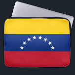 Venezuela flag laptop sleeve<br><div class="desc">Official flag of Venezuela.</div>
