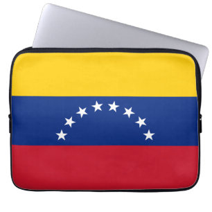 Venezuela flag laptop sleeve