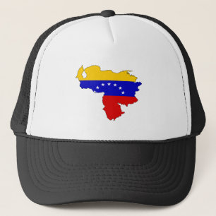 Venezuela Flag Map full size Trucker Hat