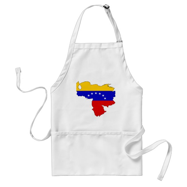 Venezuela flag map standard apron (Front)