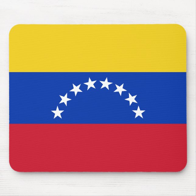 Venezuela Flag Mousepad (Front)