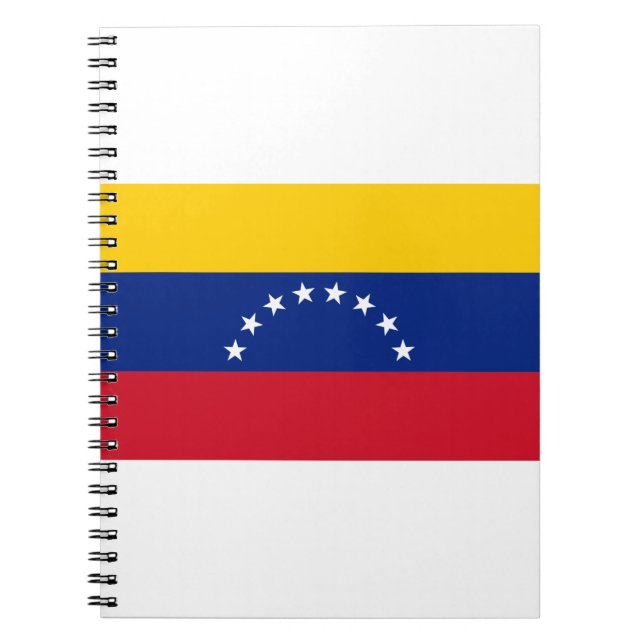 Venezuela Flag Notebook (Front)