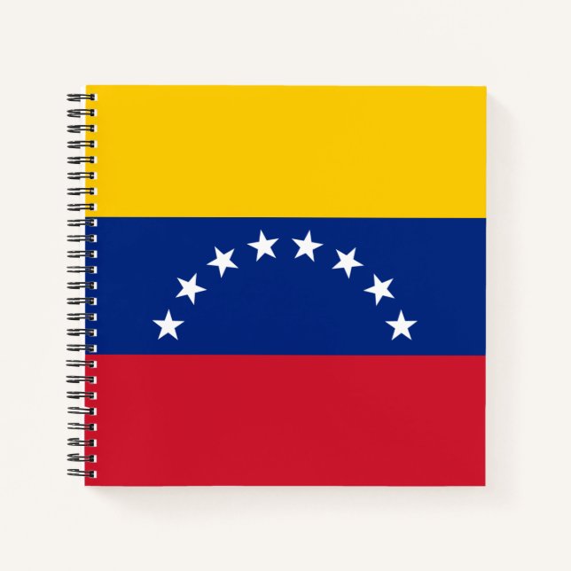 Venezuela Flag Notebook (Front)