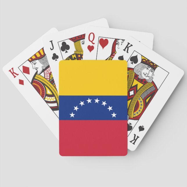 Venezuela Flag Playing Cards (Back)