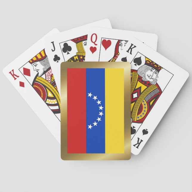 Venezuela Flag Playing Cards (Back)
