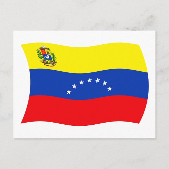 Venezuela Flag Postcard (Front)