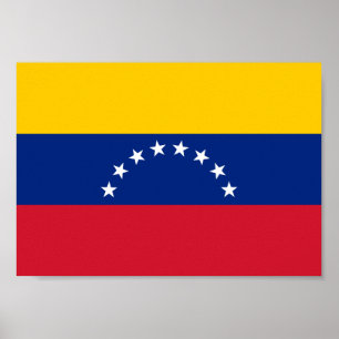 Venezuela Flag Poster
