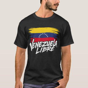 Venezuela Flag Proud American Venezuelan Men Women T-Shirt