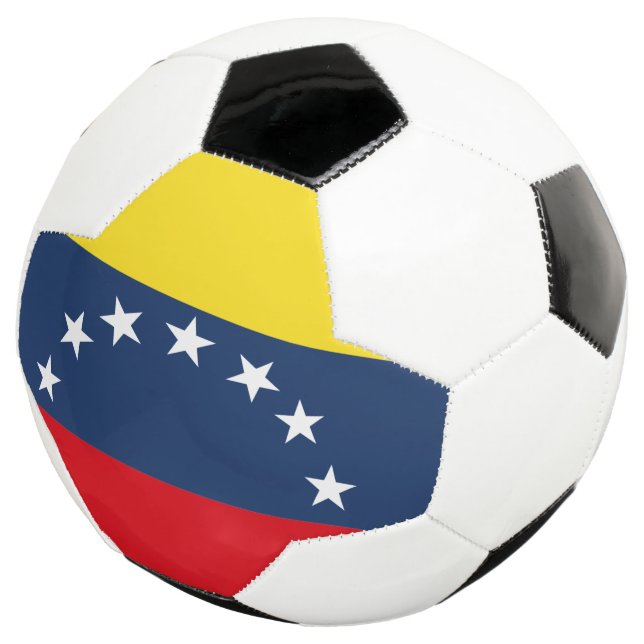 Venezuela Flag Soccer Ball (Three Quarter)