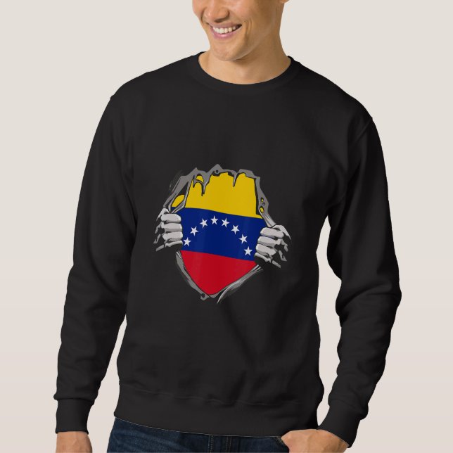 Venezuela Flag Sweatshirt (Front)