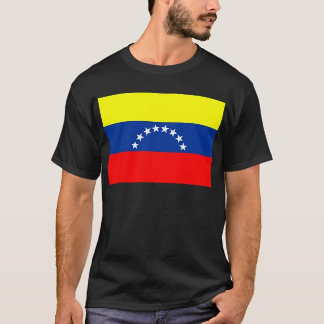 Venezuela flag T-Shirt (Front)
