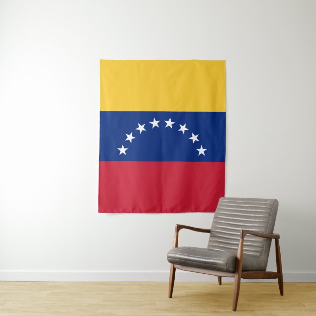 Venezuela flag tapestry (In Situ)