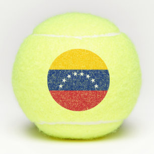 Venezuela flag tennis balls