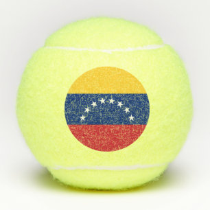 Venezuela flag tennis balls
