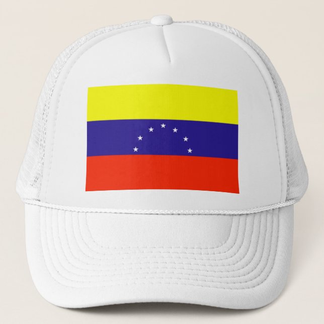 Venezuela Flag Trucker Hat (Front)