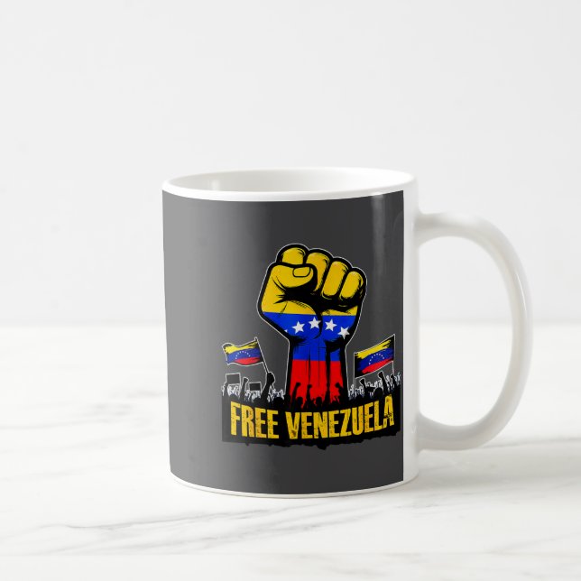 Venezuela Flag Venezuela Libre 2026  Coffee Mug (Right)