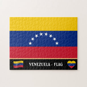 Venezuela Flag & Venezuelan country / Venezuela Jigsaw Puzzle