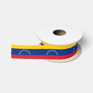 Venezuela Flag Venezuelan Patriotic Satin Ribbon