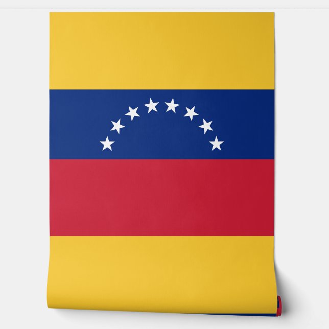 Venezuela flag wallpaper (Unrolling)