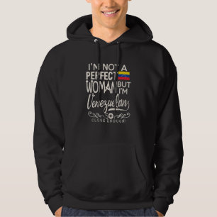 Venezuela Flag Woman Venezuelan Pride Souvenir Hoodie