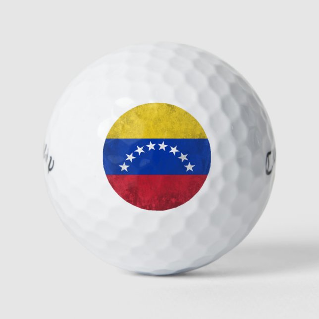 Venezuela Golf Balls (Front)