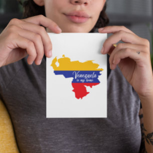 Venezuela is my home  postcard