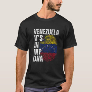 Venezuela It's In My DNA Matching Venezuelan Men W T-Shirt