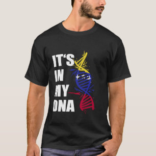 Venezuela It's In My DNA Proud Venezuela Flag Root T-Shirt