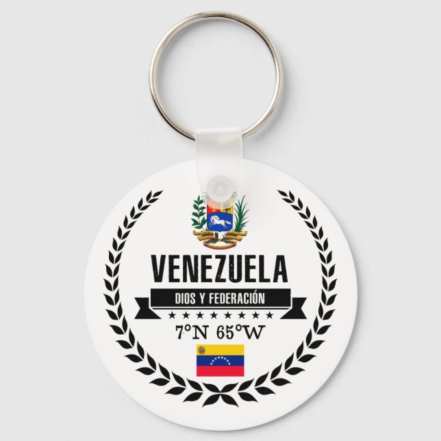 Venezuela Key Ring (Front)