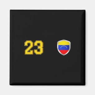 Venezuela - La Vinotinto Team Soccer Design For Ve Magnet
