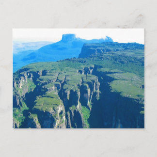 Venezuela Landscape from Aeroplane Fine Art Postcard
