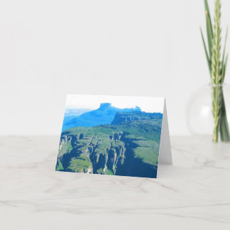Venezuela Landscape from Aeroplane Photo Card
