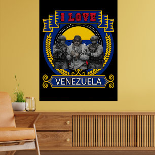 Venezuela Libre Captured Live Maduro T-shirt Poster