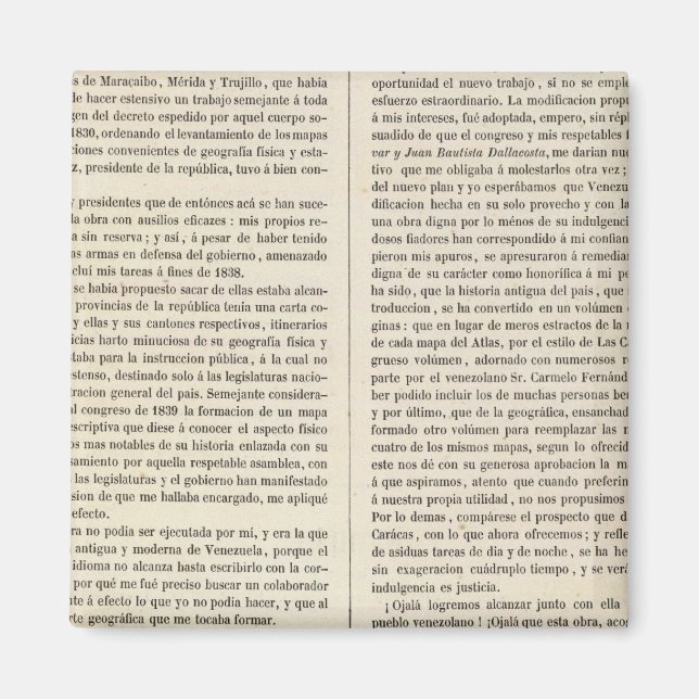 Venezuela Magnet (Front)