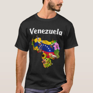 Venezuela Map T-Shirt