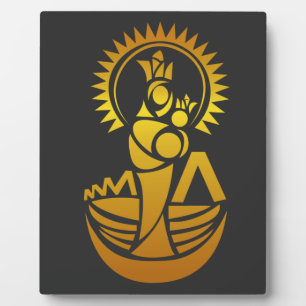 Venezuela Maracaibo Virgen Chinita Chiquinquira  Plaque