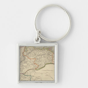 Venezuela, New Granada, Equador, and the Guayanas Key Ring