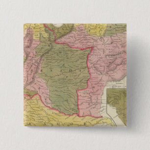 Venezuela, New Grenada and Equador 15 Cm Square Badge